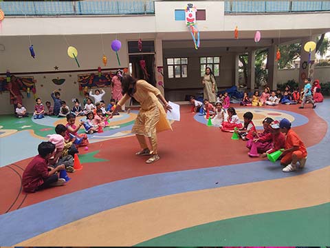 Kindergarten Diwali and Christmas celebrations 2023 - 13