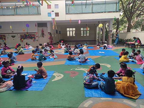 Kindergarten Diwali and Christmas celebrations 2023 - 5