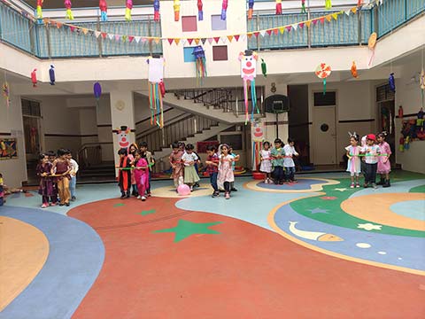 Kindergarten Diwali and Christmas celebrations 2023 - 8