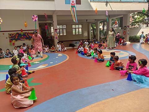 Kindergarten Diwali and Christmas celebrations 2023 - 9