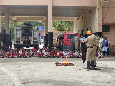 KG1 visit to the Fire Station - 1