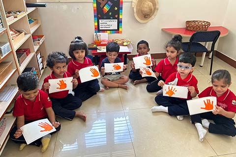 Montessori first day, 2024 - 12