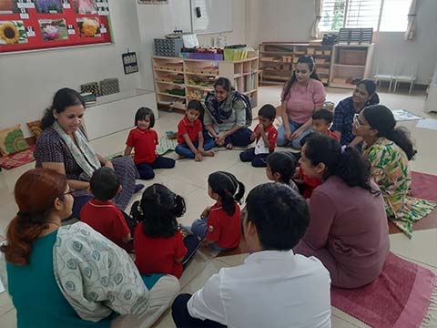 Montessori Freshers First Day 2025 - 9