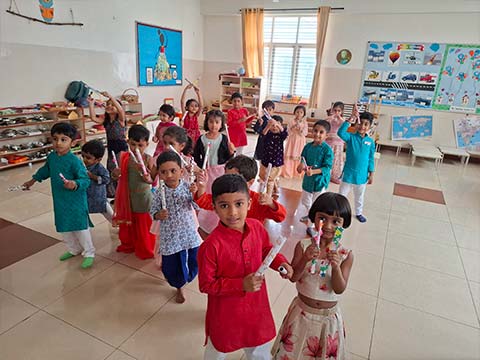 Montessori Dasara celebration 2025 - 5