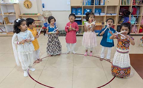 Montessori Dasara celebration 2025 - 9