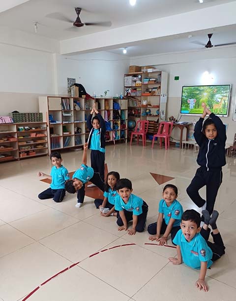 Yoga Day in Montessori, 2025 - 8